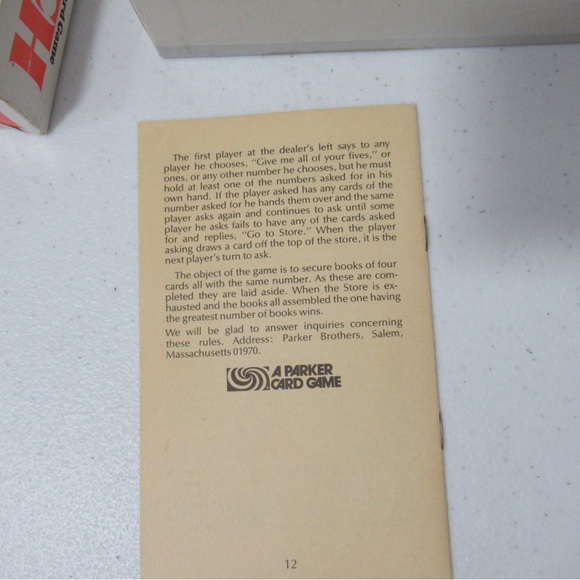 Flinch Vintage 1976 Famous Card Game Parker Brothers - Picture 9 of 14